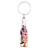 Sublimation Cola Bottle Shape Bottle Opener Keychain