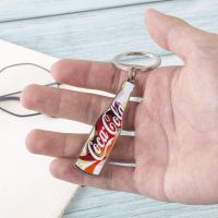 Sublimation Cola Bottle Shape Bottle Opener Keychain