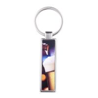 Sublimation Blank Rectangle Shape Bottle Opener Keychain