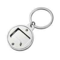 Sublimation Blank Round Beer Bottle Cap Opener Keychain