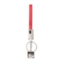 Sublimation Square Shape USB Charging Cable Keychain（red）