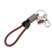 Sublimation Heart Tag Plastic Rope USB Keychain(Brown )