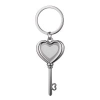 Sublimation Blanks Photo Heart Key Metal Keychain