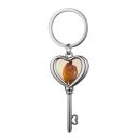 Sublimation Blanks Photo Heart Key Metal Keychain