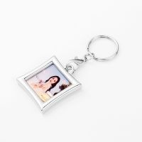 Sublimation Metal Photo Keychain Lobster Buckle