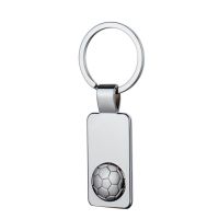 Sublimation Back Football Embossing Three-dimensional Metal Keychain