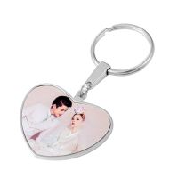 Sublimation Double-sided Heart Shape Key Chains