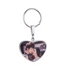 Sublimation Double-sided Heart Shape Key Chains