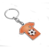 Sublimation Zinc Alloy T-shirt Shape Keychain  for Heat Press