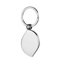 Sublimation Blank One Side Oval Metal Keychain