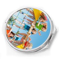 Sublimation Round Shape Compact Mirror