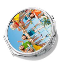 Sublimation Round Shape Compact Mirror