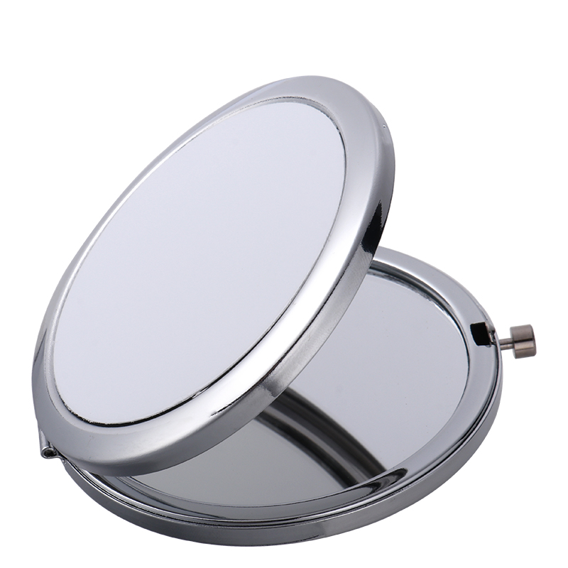 SublimationArc Shape Mini Compact Mirror（silver）