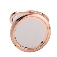 Sublimation Arc Shape Mini Compact Mirror（rose-gold）