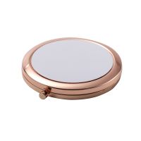 Sublimation Arc Shape Mini Compact Mirror（rose-gold）