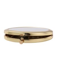 Sublimation Arc Shape Mini Compact Mirror（gold）