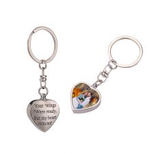 Sublimation Urn Ash Keepsake Keychains with Filling Tool