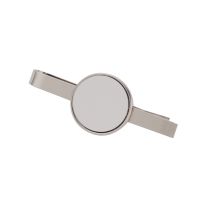 Sublimation Metal Tie Clip with Round Tag