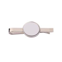 Sublimation Metal Tie Clip with Round Tag