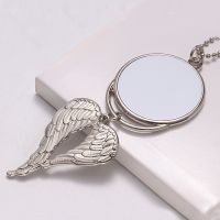 Sublimation Double-sided Relief Angel Wings Car Hanger