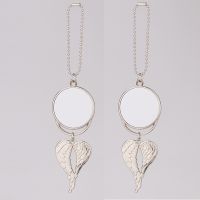 Sublimation Double-sided Relief Angel Wings Car Hanger