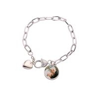 Zinc Alloy  Sublimation Metal Bracelet