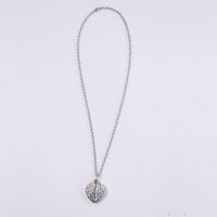 Sublimation Openable Angel Wings Lockets Necklace(Silver)