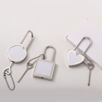 Sublimation Blank Metal Mini Round Lock