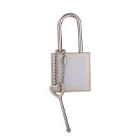 Sublimation Blank Metal Mini Square Lock