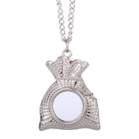 Sublimation Blank Blessing Bag Necklace