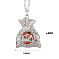 Sublimation Blank Blessing Bag Necklace