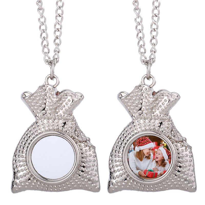 Sublimation Blank Blessing Bag Necklace