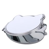 Sublimation Mini Cat Shape Compact Mirror