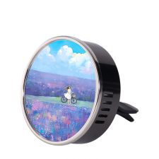 Sublimation Metal Circle Car Airshener Vent Clip