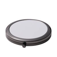 Sublimation Arc Shape Mini Compact Mirror（black）