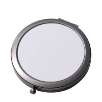 Sublimation Arc Shape Mini Compact Mirror（black）