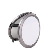 Sublimation Arc Shape Mini Compact Mirror（black）