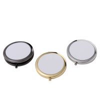 Sublimation Arc Shape Mini Compact Mirror（black）