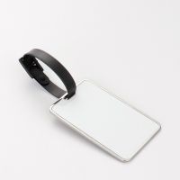 Sublimation Rectangle Metal Luggage Tag