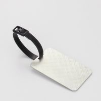 Sublimation Rectangle Metal Luggage Tag