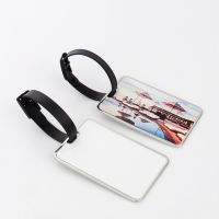 Sublimation Rectangle Metal Luggage Tag