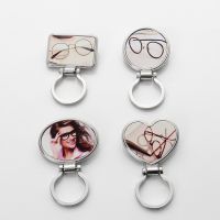 Sublimation Blank Metal Brooch Eyeglass Hanger