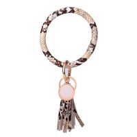 Sublimation Blank Tassel Bangle  Bracelet(#2-black)