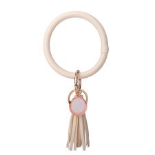 Sublimation Blank Tassel Bangle  Bracelet(#3-Beige)