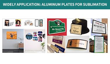 Widely Application Aluminum Plates for Sublimation