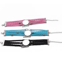 Braided Multi Layered Bracelet Sublimation LOVE Bracelet (blue)