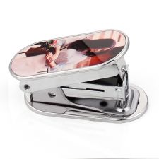 Sublimation Metal Photo Stapler-Oval