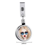 Sublimation Blank Metal Blank Badge Reel -40MM