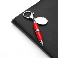 Sublimation Blank Mini Ballpoint Pen Keychain with Lobster buckle