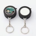 Sublimation Blanks Mini Tape Measure Tire Keychain-1M